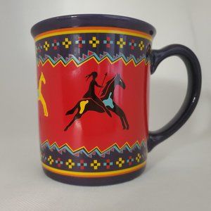 Pendleton Woolen Mills Mug  Celebrate the Horse Tribal Blanket Legendary Collect